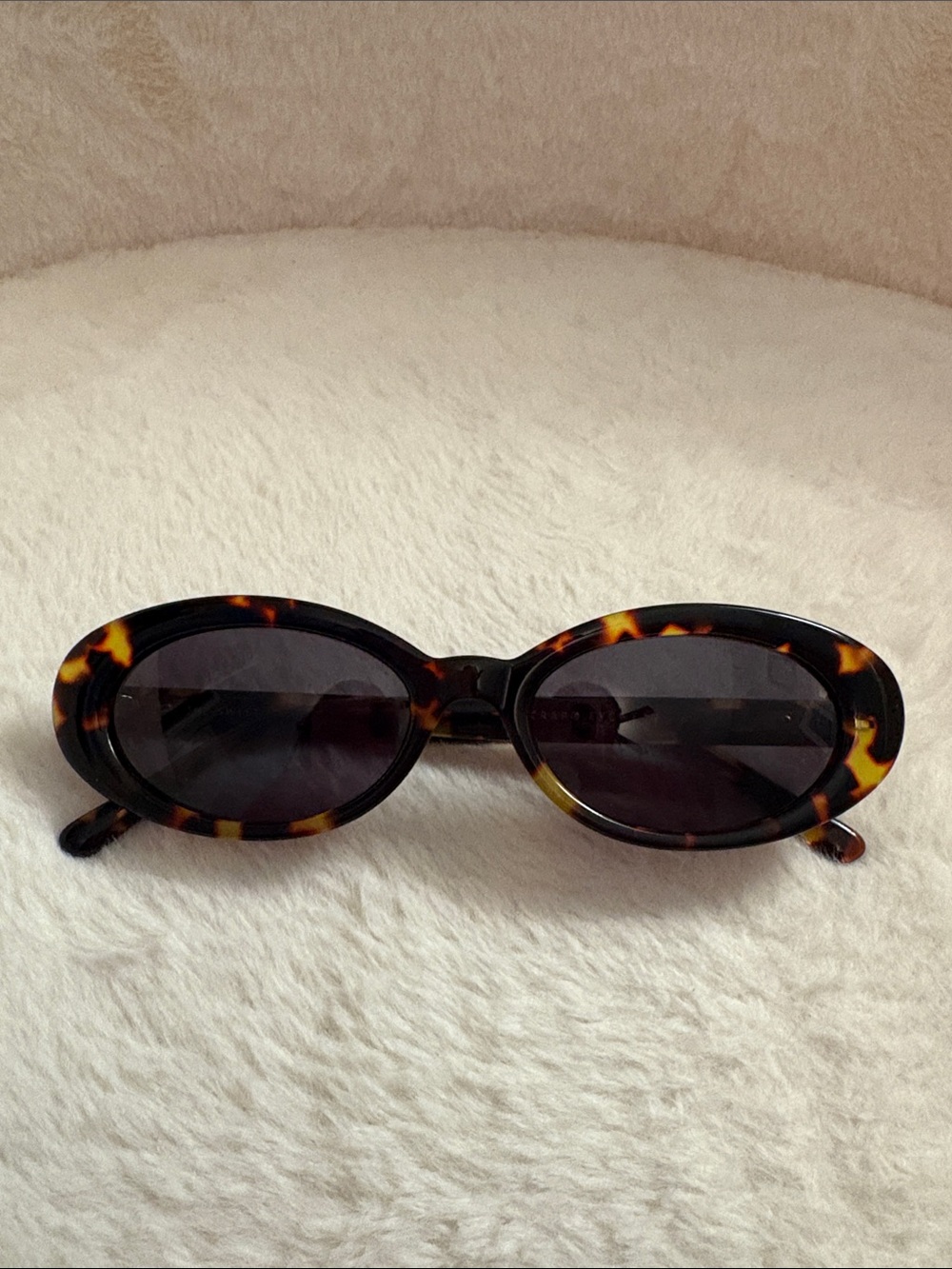 Crap Eyewear Tortoiseshell Oval Sunglasses